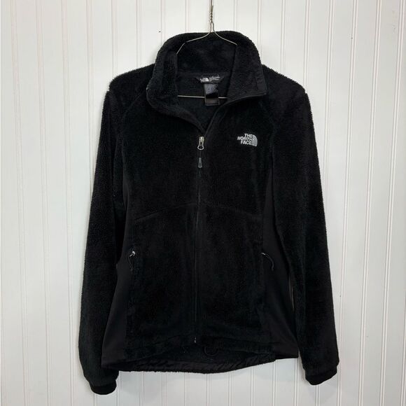 The North Face Jackets & Blazers - The North Face Women's Black Teddy fleece full zip Jacket